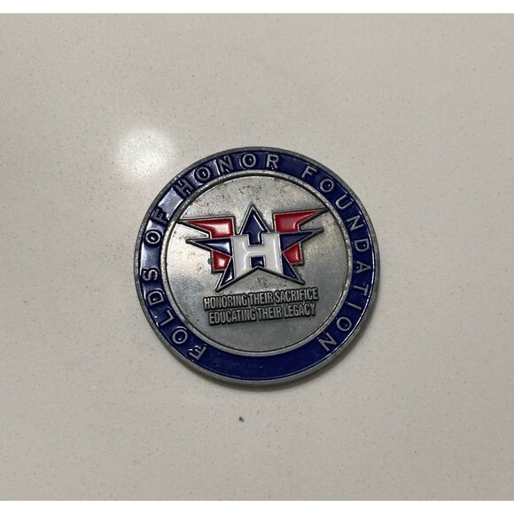 Folds of Honor Foundation Pinnancle coin - Picture 1 of 3
